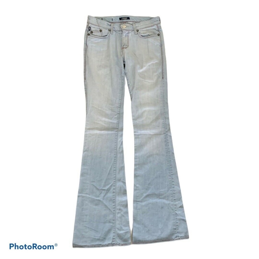 Rock & Republic Wide Leg Jeans Light Blue W28